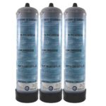 3 Bouteilles de CO2 jetables 600gr. pour aquariums avec culot M10x1