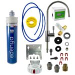 Kit Edenya Carbon Filter Ag Medium Avec Tête Et Robinet Pour Eau Domestique