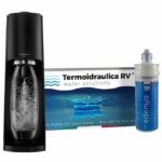 Kit de filtration d’eau edenya ag small avec gazéificateur sodastream terra noir