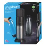 Sodastream Duo Gaz De Table Avec Double Bouteille De 1 Litre Noir